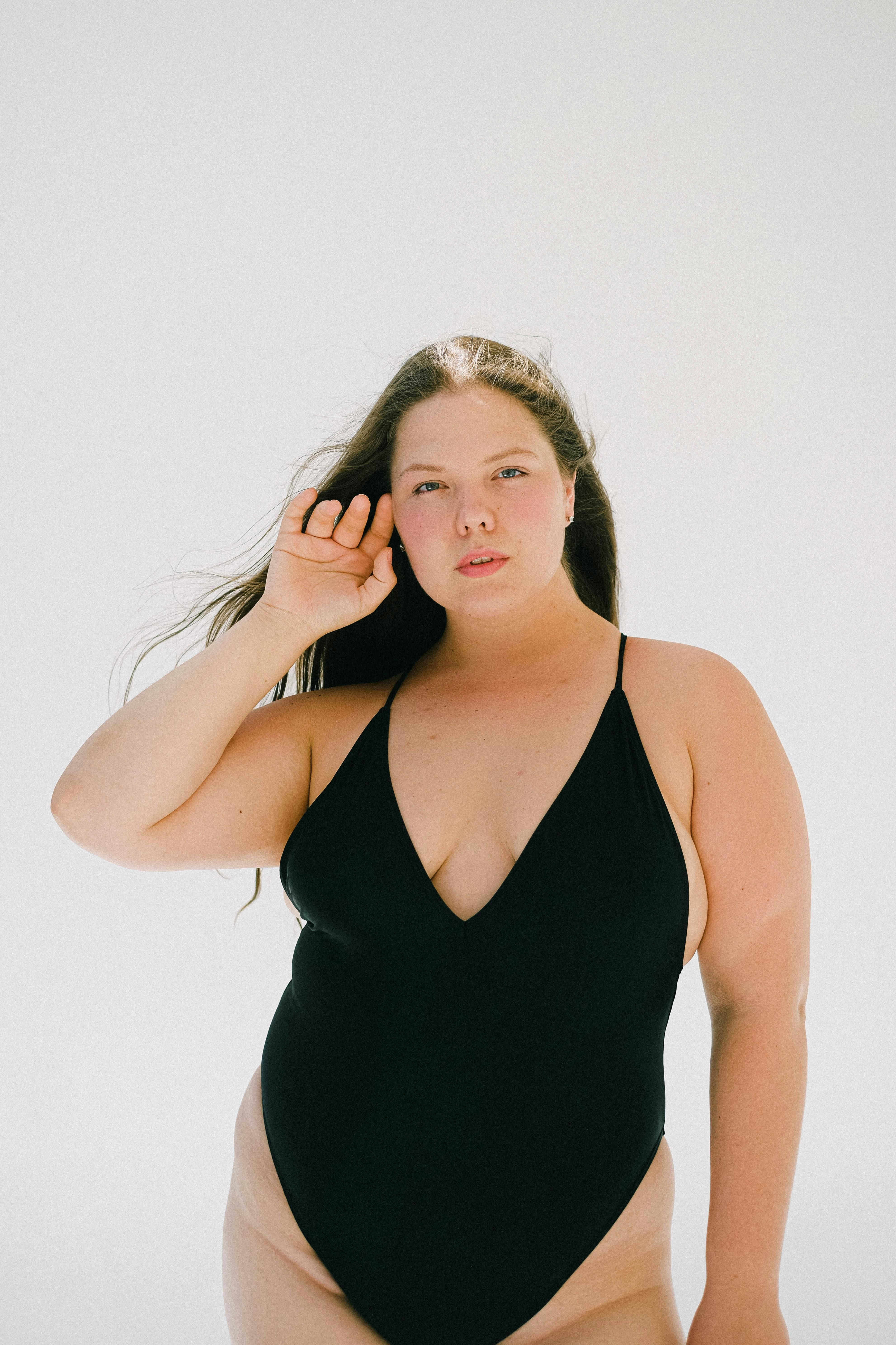Woman looking at camera